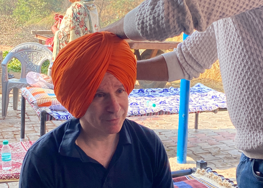 Sikh Traditional Turban Tying